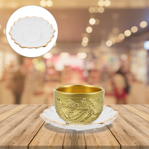 Glass coaster decorative cup - coaster,