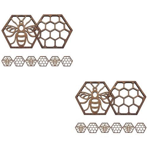 16pcs multi color - color, wood