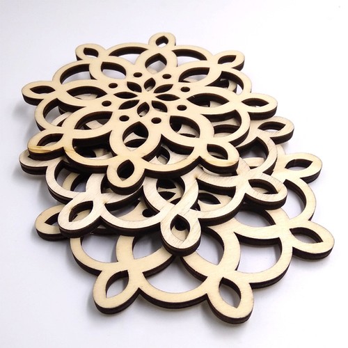 Pcs wood coasters drinks - pcs,