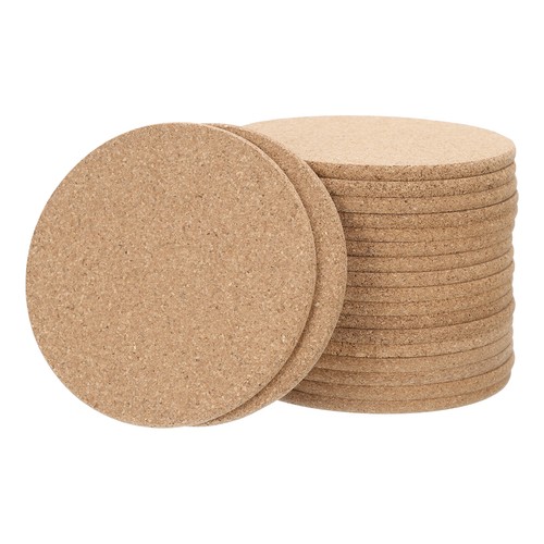 100pcs cork coaster for drink - cork,