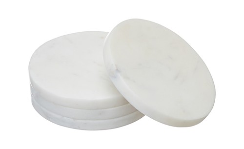 Marble coasters set - 4,, hot