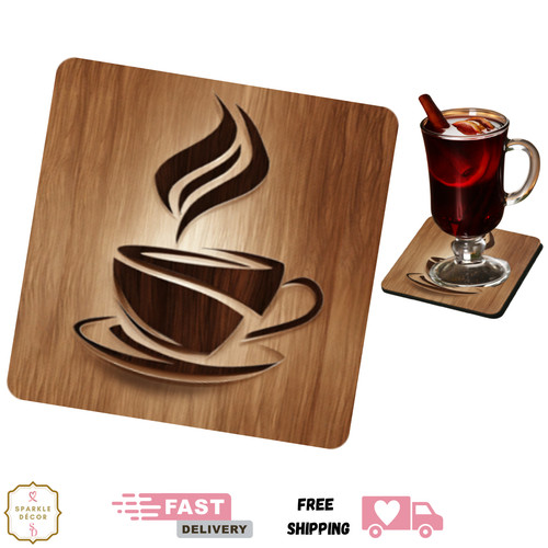 Coasters coffee cup art drinks - coasters,