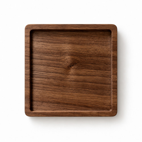 Natural wooden drink coasters - wooden,
