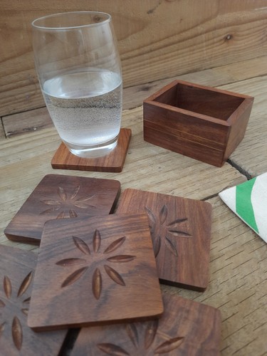 Set square - 6, wooden