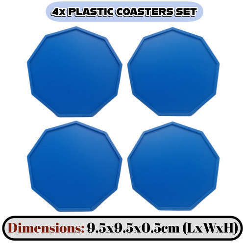 Nonagon shaped plastic - nonagon,