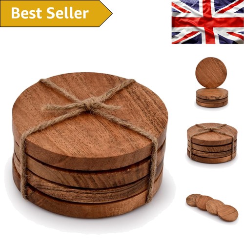 Rustic acacia round - round,